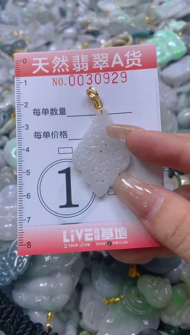 翡翠未镶嵌颈饰闪购0030929