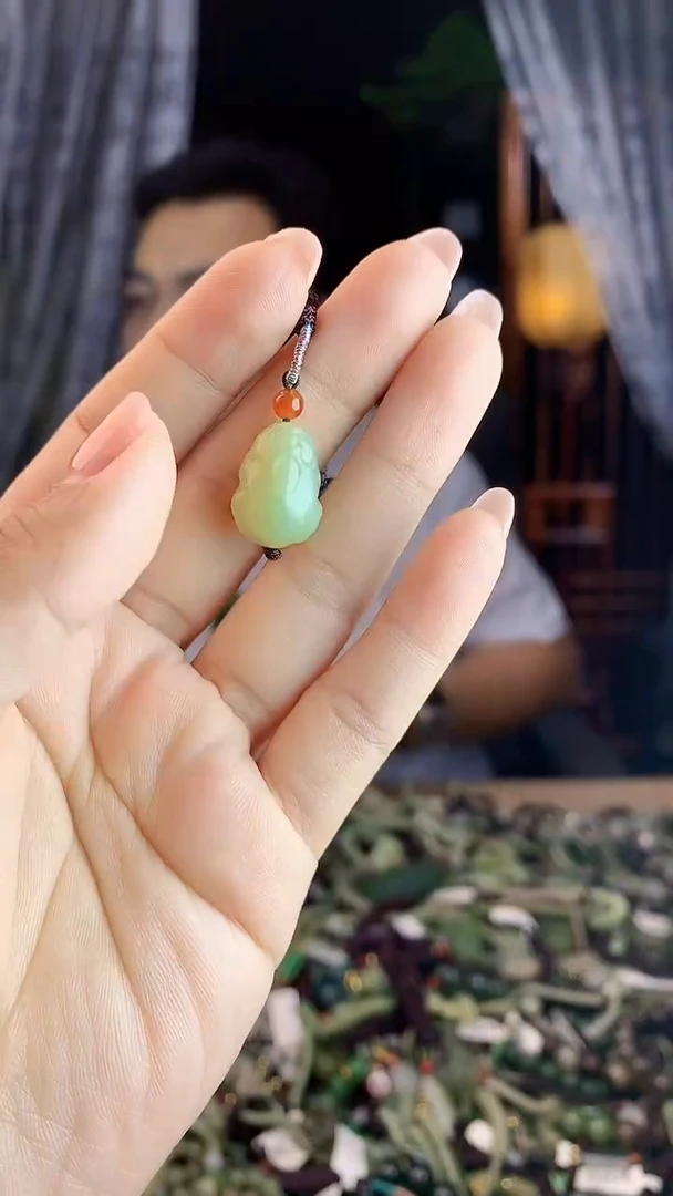 和田玉未镶嵌挂件多样性发货拍一发一