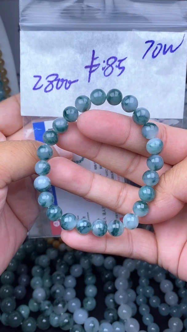 未镶嵌定制翡翠毛货需精细抛光拍一发一