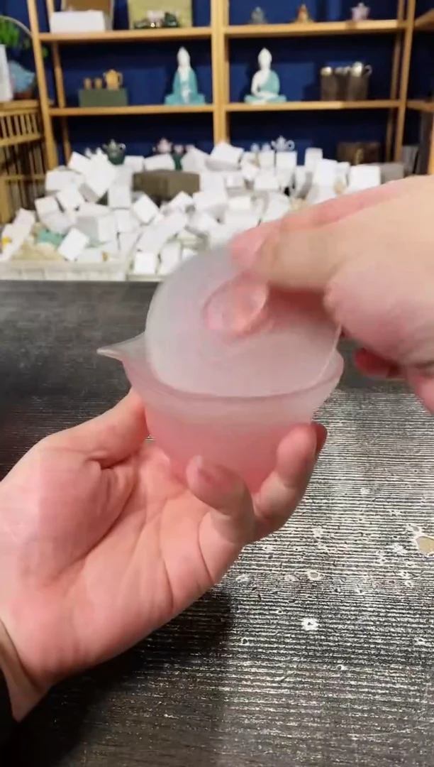 【闪购商品】其他粉色琉璃小盖碗