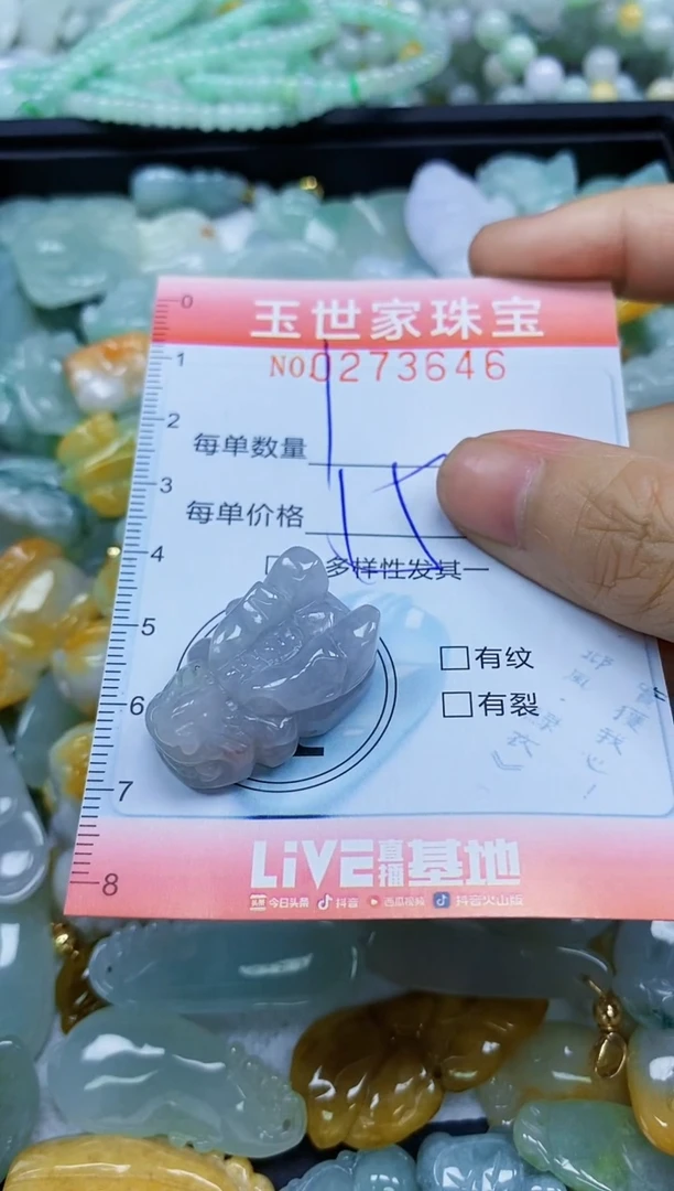 翡翠未镶嵌颈饰闪购0273646