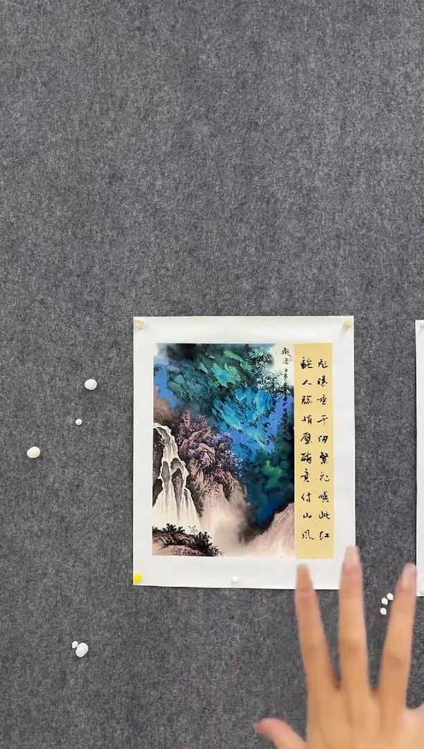 国画 经典国画宣纸手绘2.7平尺
