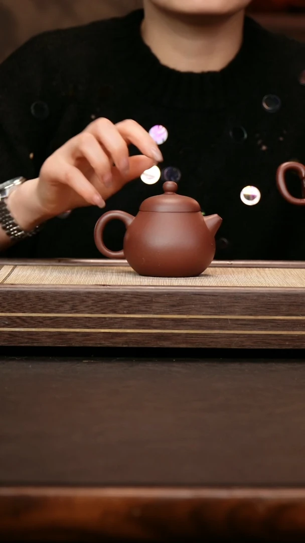 茶壶紫砂中槽清 文旦180cc·