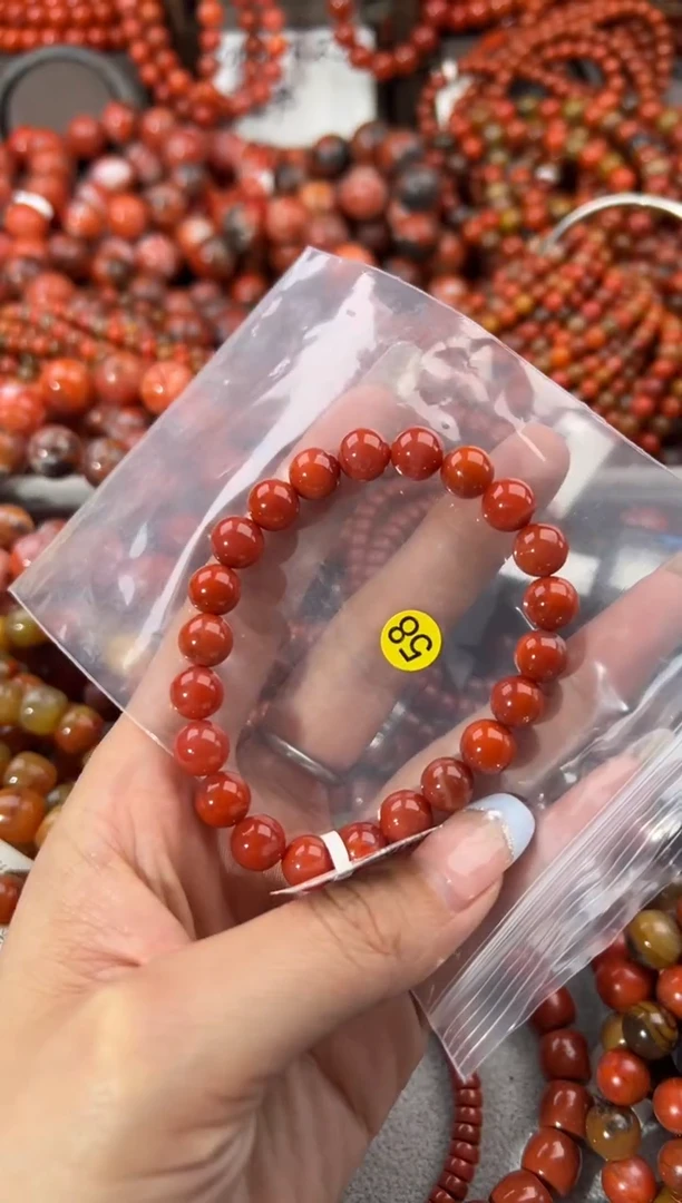 未镶嵌手串南红玛瑙8+