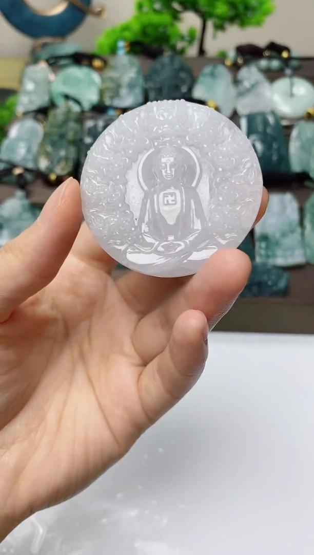 翡翠未镶嵌颈饰多样性一件发货