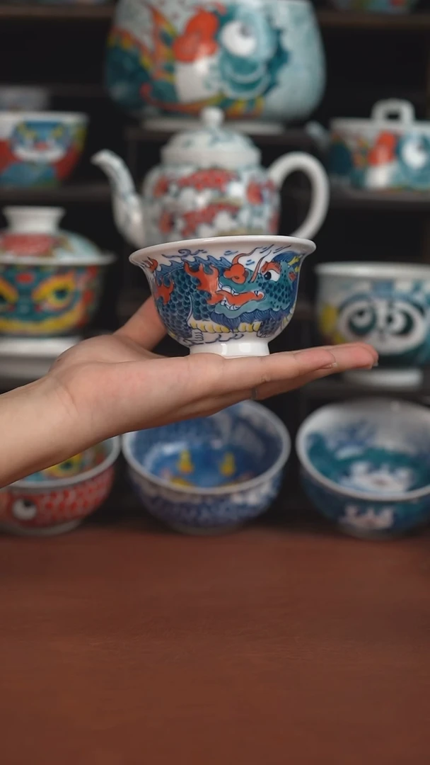 昨明麒麟压手杯（清仓价格）