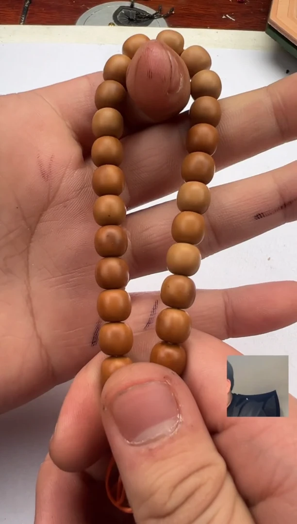 手串猴头核桃猴头有油点黑点不保全品