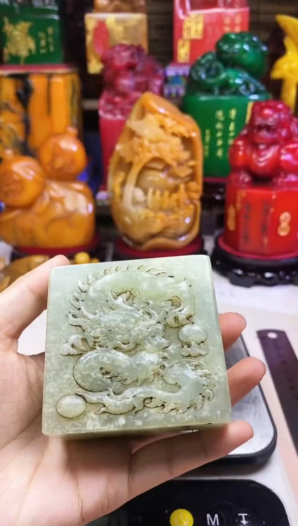 寿山石印石纯天然篆刻石料
