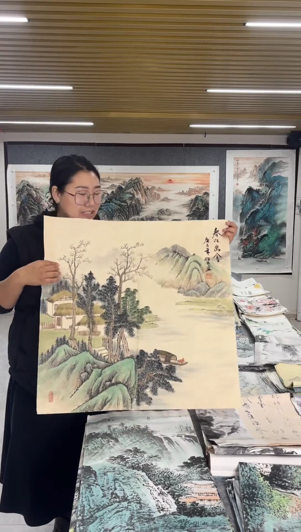国画丹青专属福利-春江幽舍