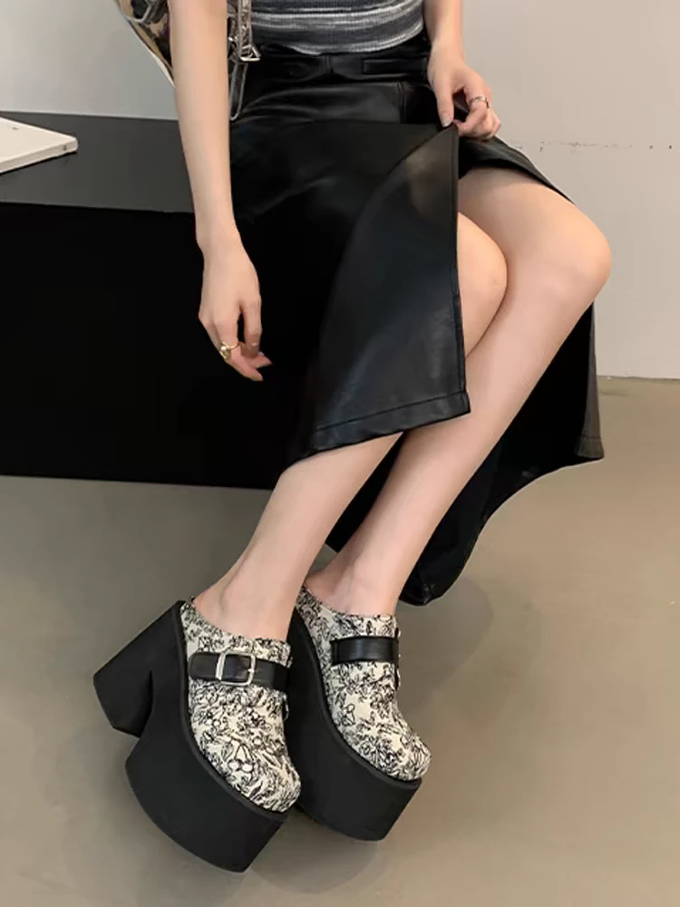 包头拖漆皮玛丽珍鞋   听主播提示下单～