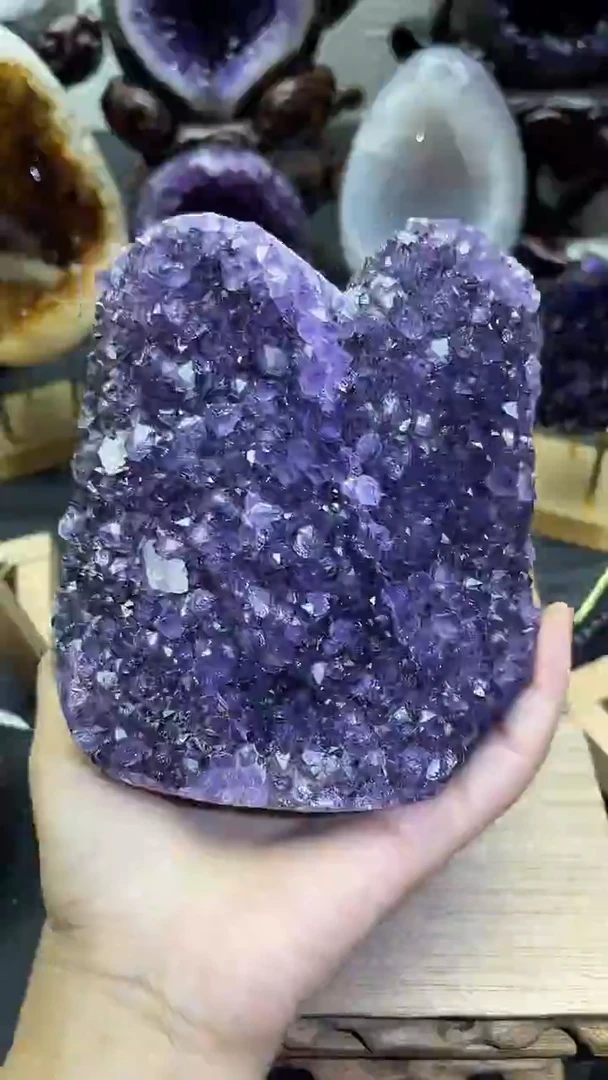 未镶嵌大型摆件（非配饰）紫晶187号摆件
