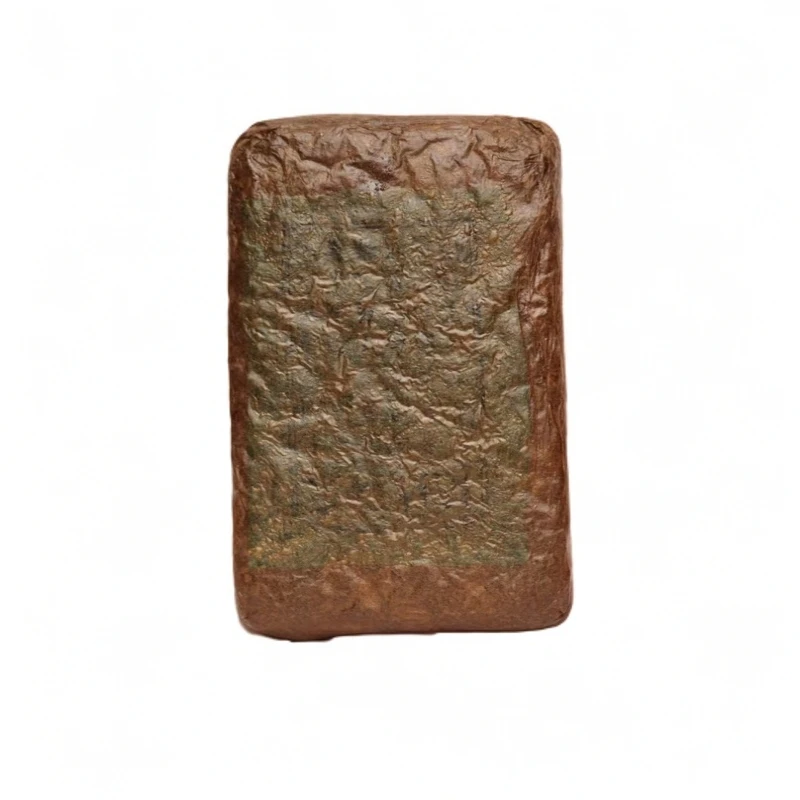 【14516】宋字砖 黄纸 普洱茶生茶 290克 送茶样