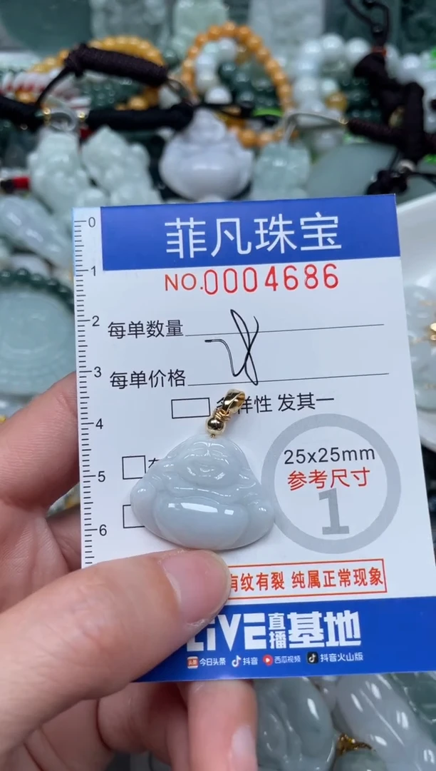 【闪购商品】翡翠颈饰未镶嵌00..4686