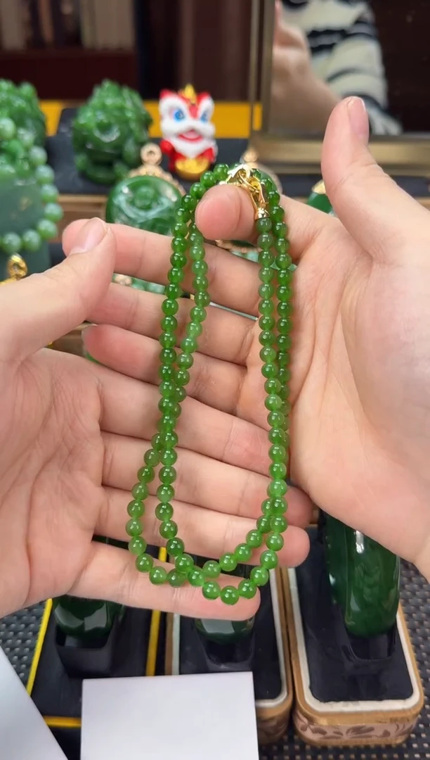 【闪购商品】和田玉（碧玉）颈饰未镶嵌