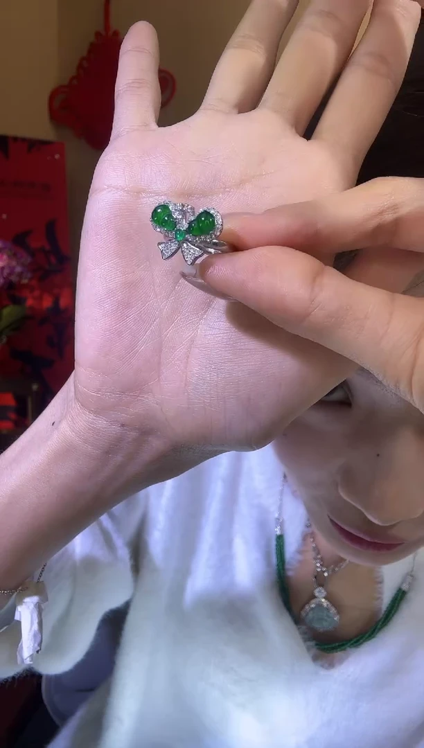 【闪购商品】翡翠项圈未镶嵌581420戒指