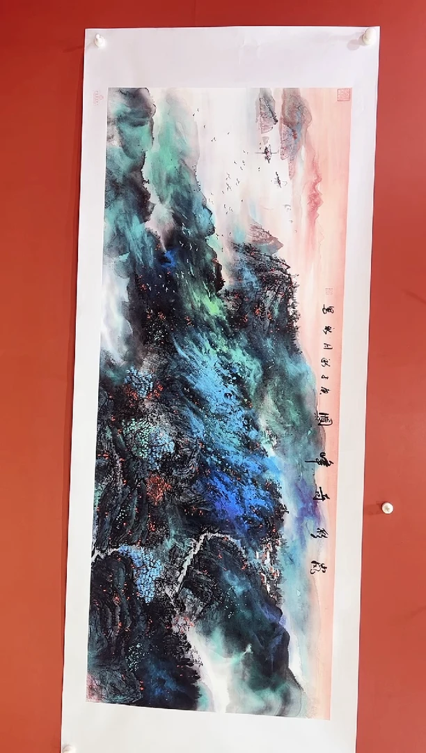 国画王月新国画作品