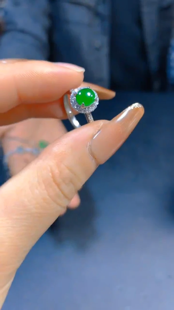 【闪购商品】翡翠戒指未镶嵌0716187864多样性发一
