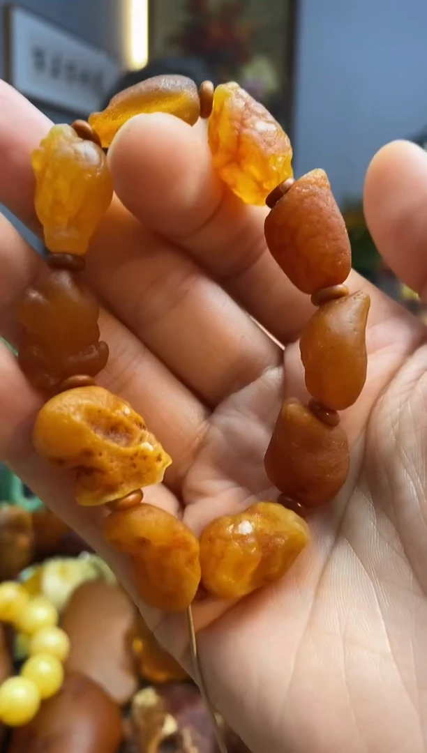 手串琥珀未镶嵌手串