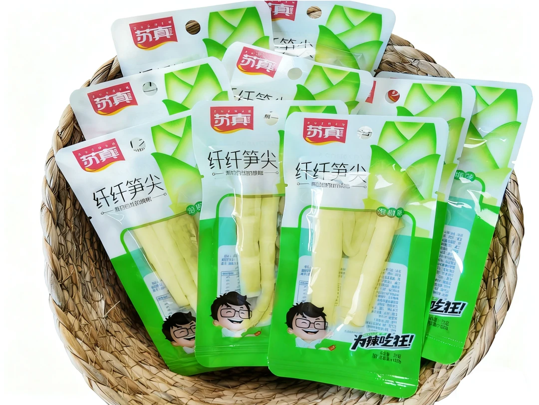 泡椒笋尖山椒即食脆嫩入味低卡低脂追剧休闲解馋零食