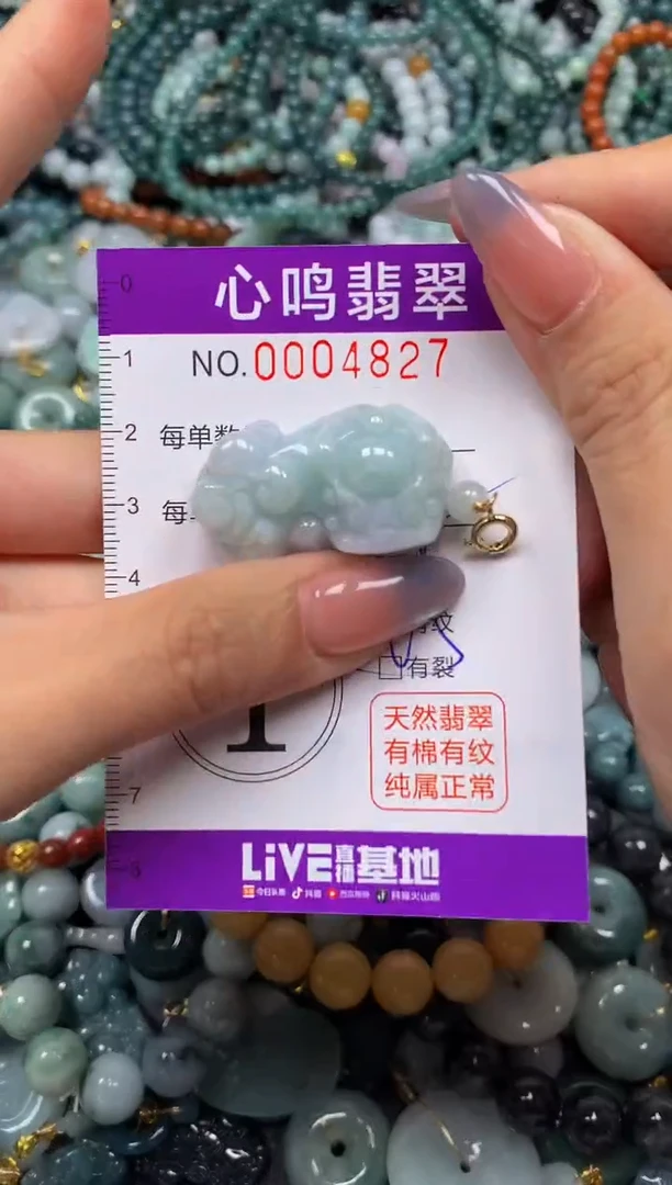 颈饰未镶嵌翡翠闪购004827