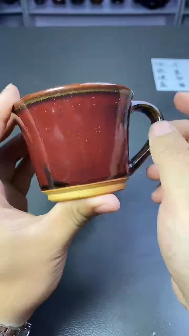 茶盏微瑕主人杯精选一只34