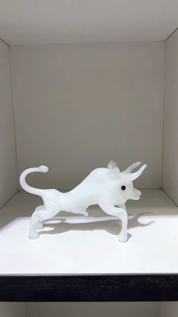 琉璃手工艺品琉璃牛