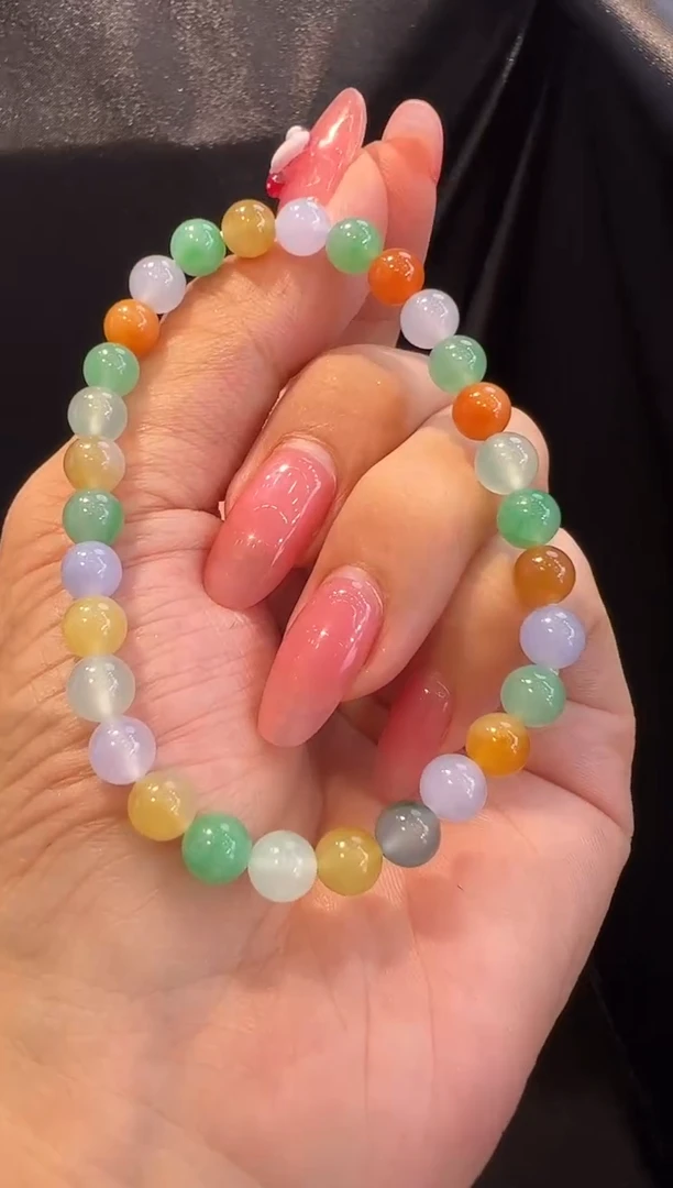 未镶嵌手链翡翠手串