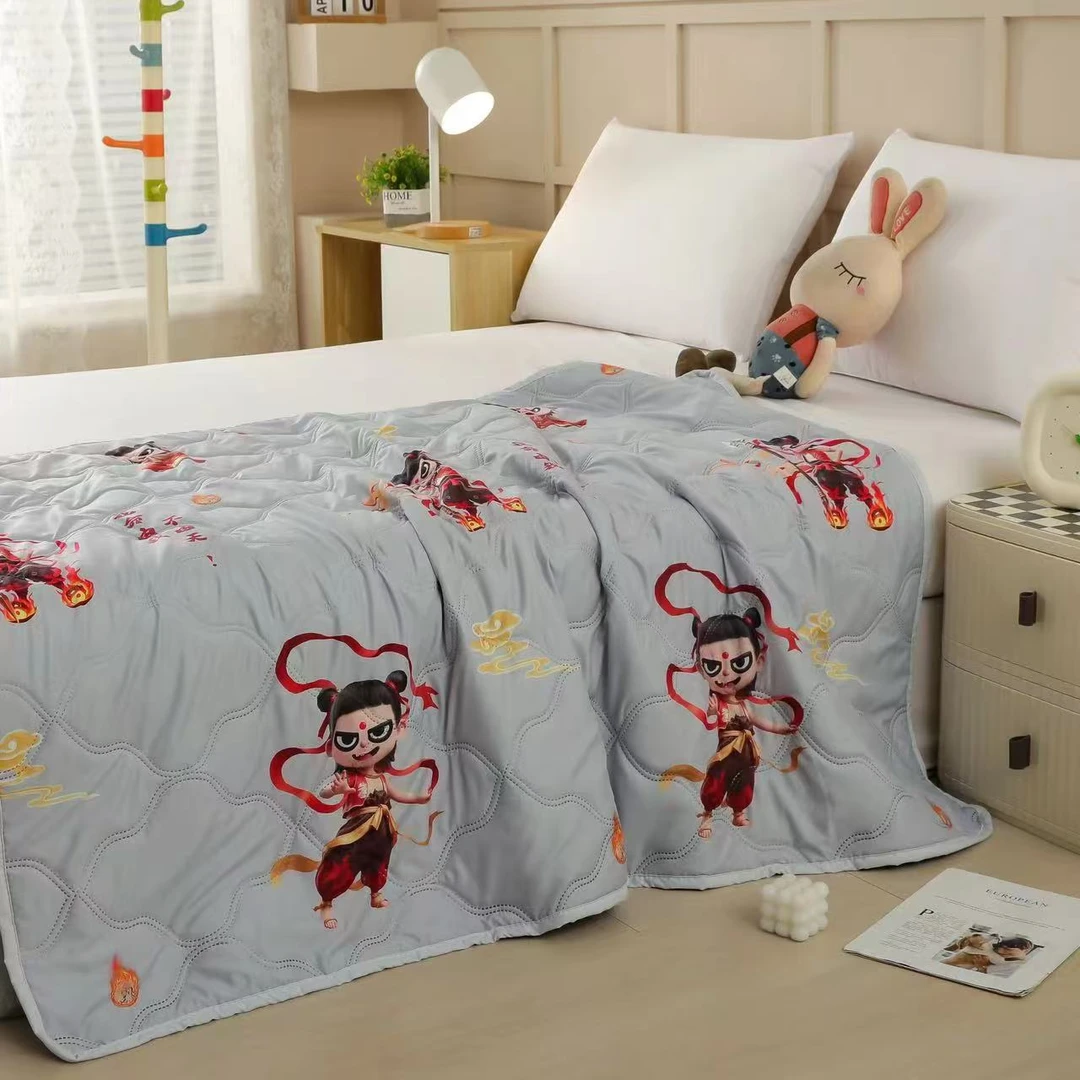 哪吒传奇2025新款哪吒魔童降世夏凉被两斤多