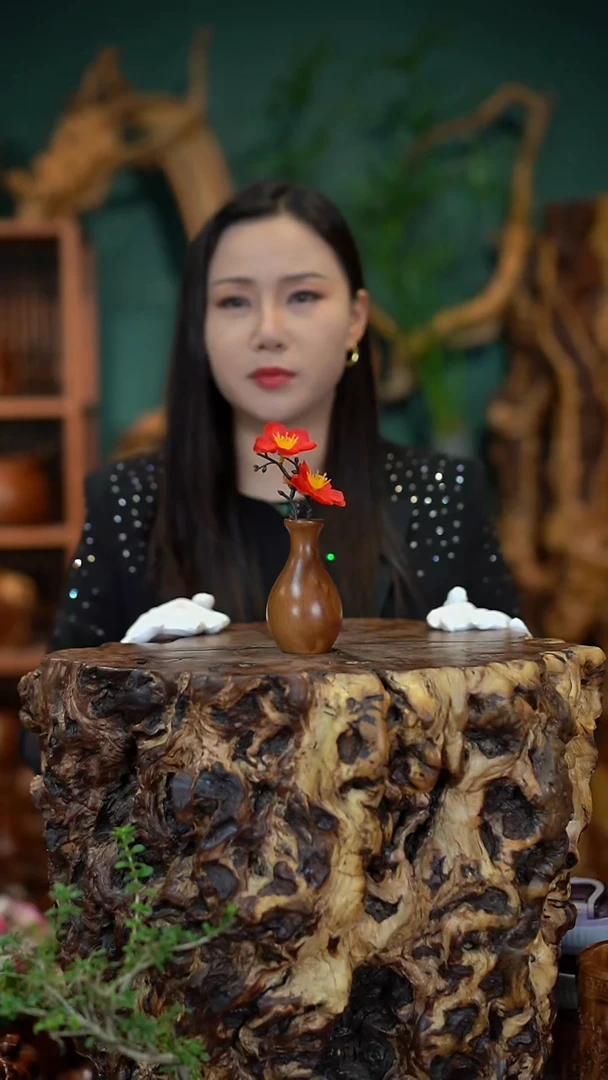枣木雷击枣木玉壶春