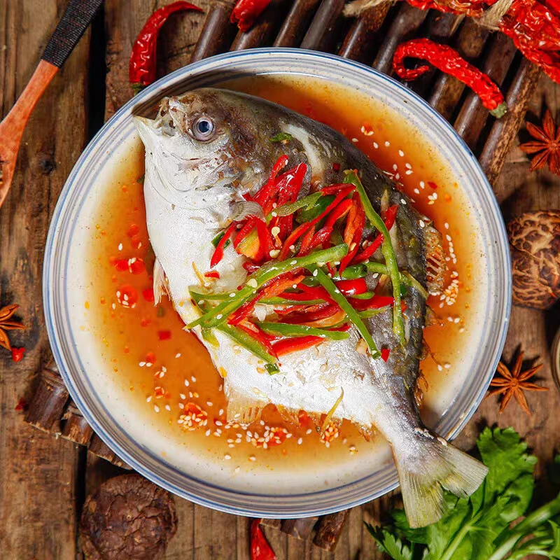 新疆包邮金鲳鱼3条 5条多规格任选 一条500g左右 过年必备