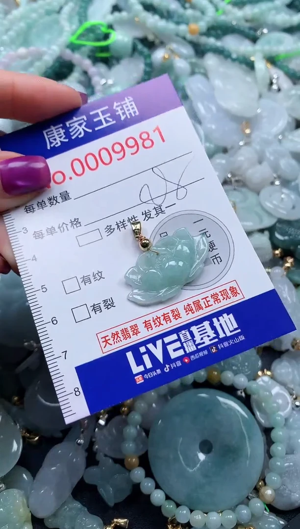 颈饰未镶嵌翡翠9981