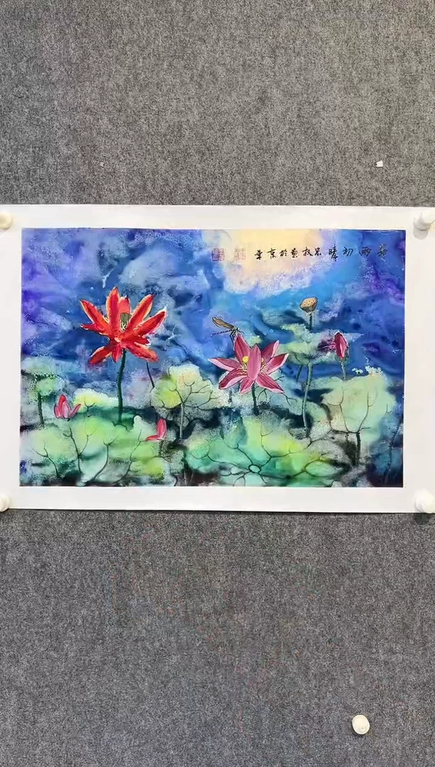 国画王忠权-3平尺-国画作品-yz