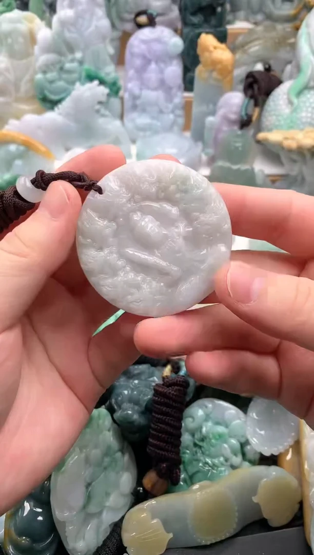 吊坠(不含链)未镶嵌翡翠1