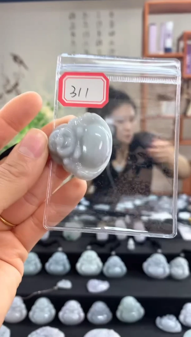 【闪购商品】翡翠颈饰未镶嵌佛公 311