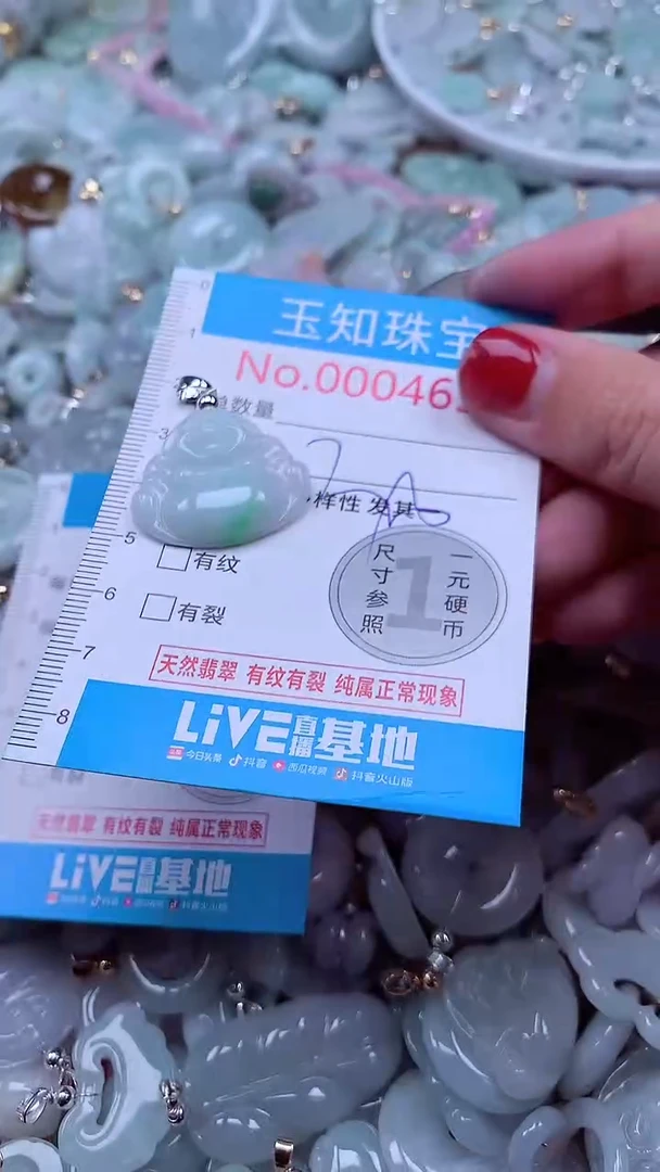 吊坠(不含链)未镶嵌翡翠4656