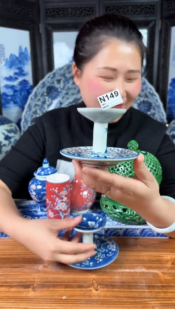 【闪购商品】摆件景德镇陶瓷仿古摆件N149