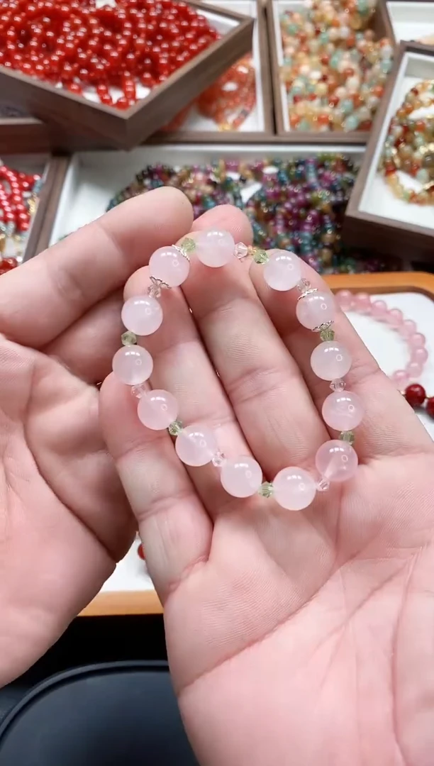 未镶嵌手链石英质玉多样性发一A14