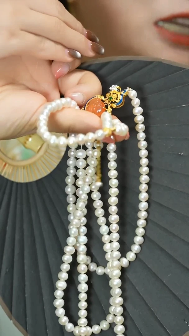 【闪购商品】淡水珍珠项链银S925镶嵌支持48小时鉴赏 多样性发货