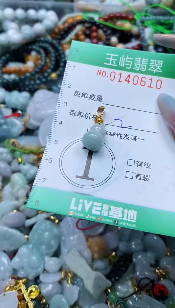 翡翠未镶嵌颈饰闪购0140610多样性发其一