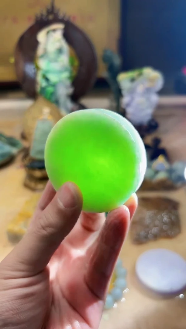 翡翠挂件未镶嵌A货张麦2835