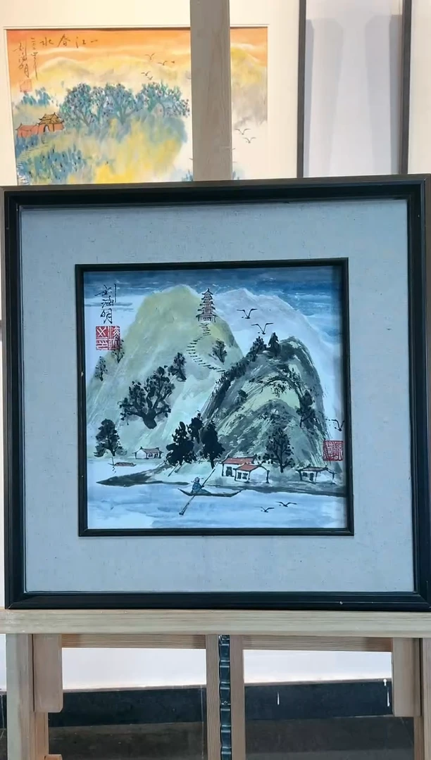 【闪购商品】国画LHM 精品绘画作品-1山水