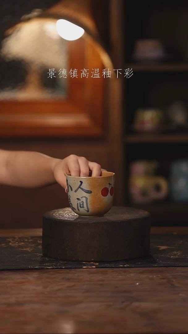 陶瓷景德镇高温釉下手绘陶瓷186
