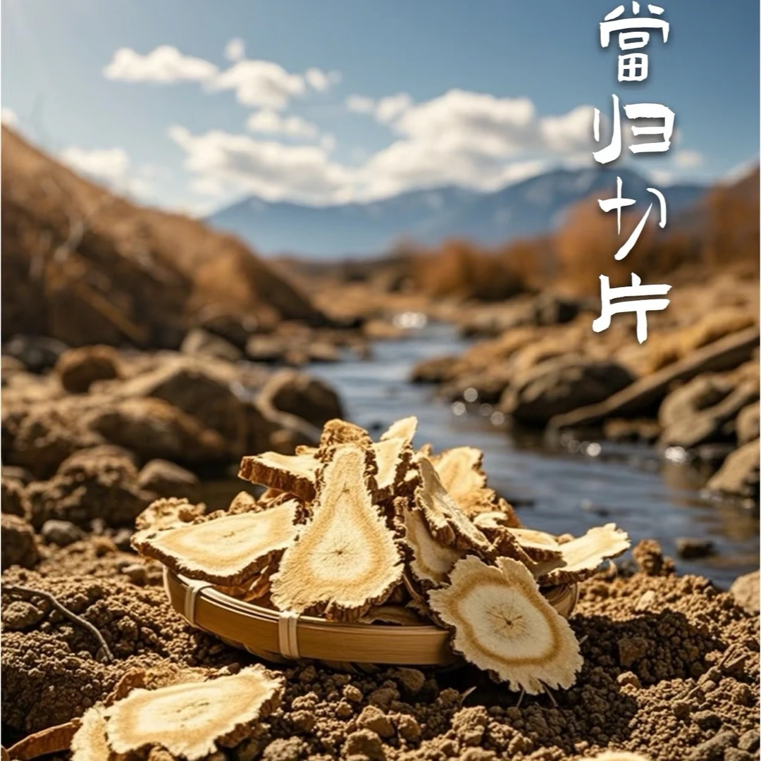 甘肃整颗当归切片泡水煲汤新货