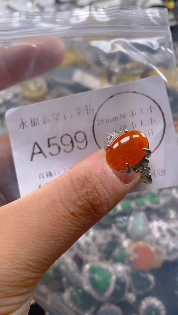 翡翠未镶嵌吊坠(不含链)599