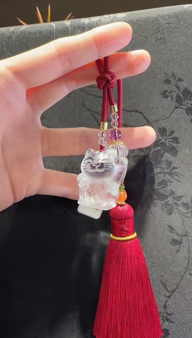 未镶嵌手绳水晶财神