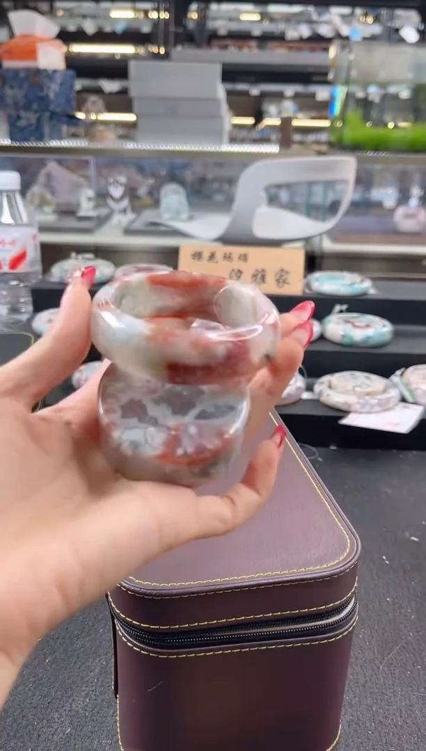 未镶嵌手镯石英质玉5圈口（赠品镯心）s92251
