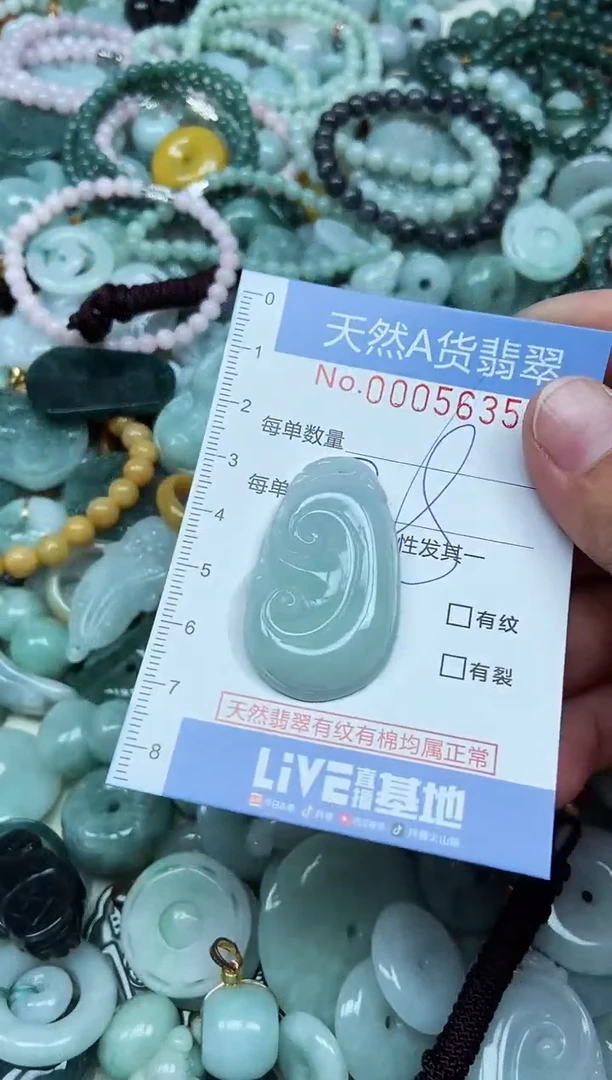 翡翠未镶嵌吊坠(不含链)翡翠