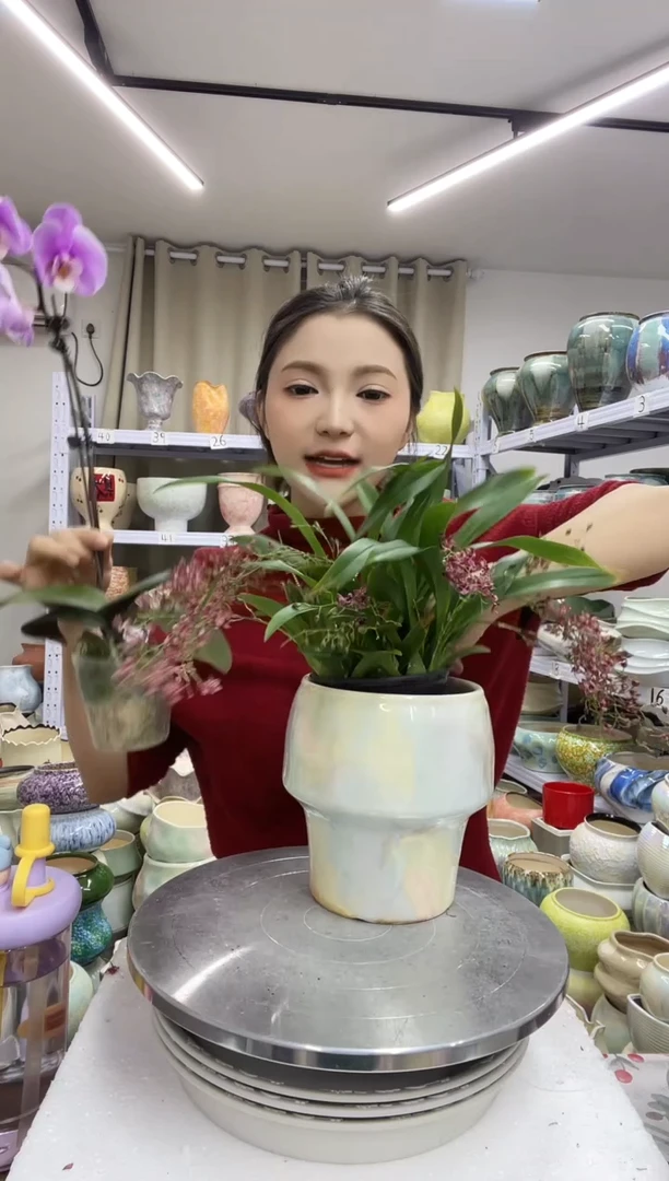 【1.4】花盆尺寸高：16 口：12