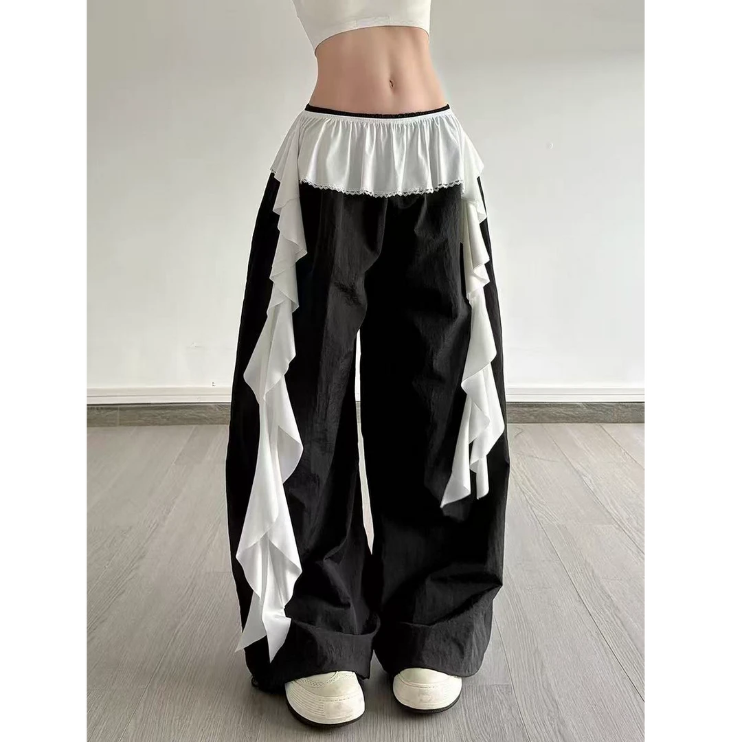 2025拽酷个性爵士设计感流苏高腰百搭白屁帘女飘逸显瘦百搭腰带潮