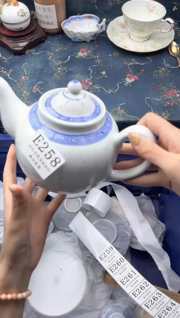 瓷片圆****～    E258